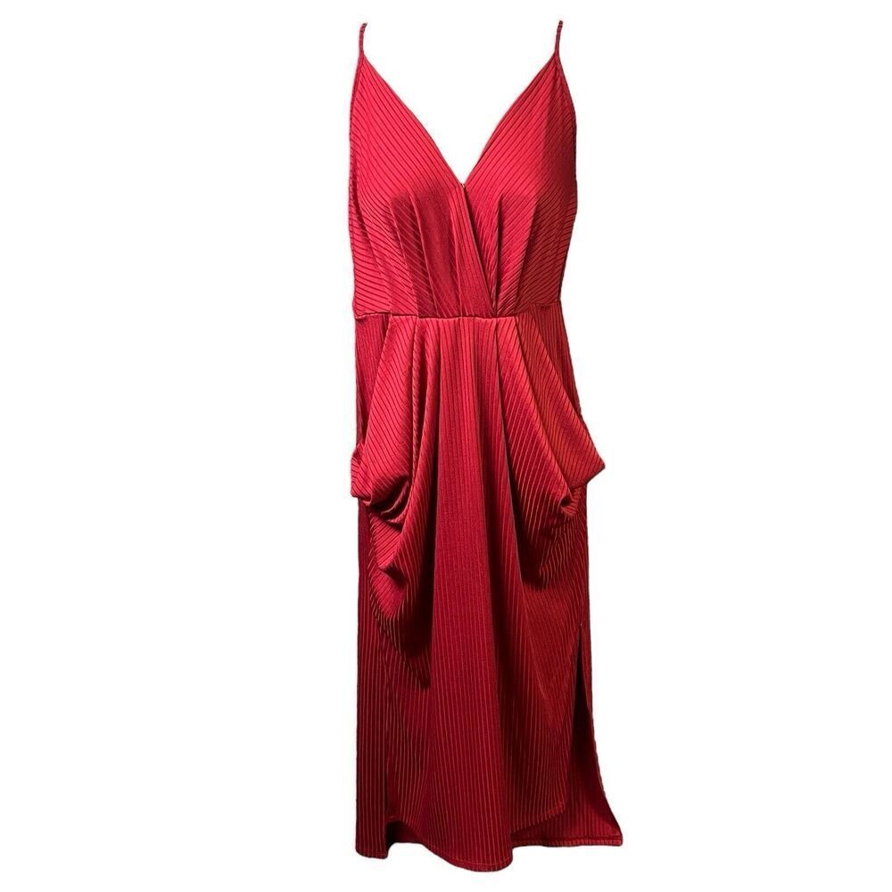 BCBGeneration Red Midi Dress